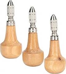 Akozon 3 Set Pin Vise Graver Type Chuck, Single End Lock Nozzle Gold Jewelry Production Making Tool, for DIY, Woodworking, Model Making & Electronic Assembly