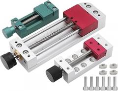 1pcs Mini Bench Vise for DIY Projects - Compact Table-Mounted Handcrafted Drill Vise for Welding and Electronics(90 * 25mm)