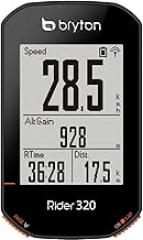 Bryton Rider 320E GPS Cycle Computer, Black