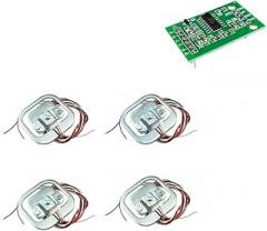 4Pcs 50kg Human Scale Load Cell Sensors HX711 Ad Module Body Weighing Sensor Pressure Measurement Tools New 2025 for Arrival High for Reliable Electronic Component, Precision, Stable Performance