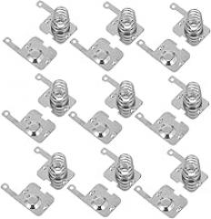 Mobestech 10pcs Battery Spring Contacts for Positive to Negative Conversion Conductive Contact Plates for Mechanical Applications and Electronic Devices