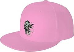 Astronauts Play Electronic Guitars with Melodic Signs in Space Trucker Snapback Hats for Men Baseball Cap Flat Bill Dad Hats