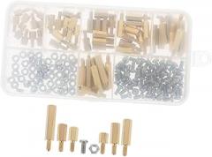 1set Motherboard Standoffs and Screws and Fasteners for PCB Electronics Spacer Nuts for Computer Repair and Assembly