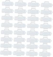 Generic 100pcs Cable Label Sign Identification Case Wire Name Holder for Organizing Cables and Wires for Home Office and Electronic Equipment