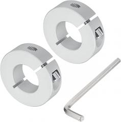 Tool Parts and Accessories Single Split Shaft Collar Set for 20mm Shaft One-Piece 40mm OD 12mm Th (2pcs) (#CN-140824-12871)