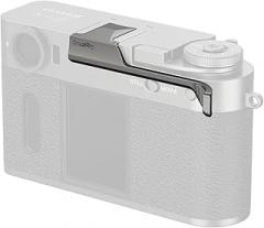 SMALLRIG X Half Thumb Grip for FUJIFILM X Half, Anti-Slip Design, Built-in Silicone Pads (Charcoal Silver) - 5333