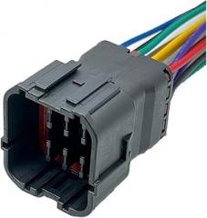 16 Pin 1.8mm Auto Plug Wiring Harness Electronic Waterproof Connector With Cable 7123-7564-40 7222-7564-40(16Pin Male,1 Pc)