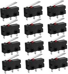 Veemoon 12pcs with Hinge Lever Compact and Tiny Design for Mechanical and Electronic Devices Easy Installation Performance Versatile Use