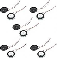 10pcs 8 Ohm 2W Round 28mm Metal Shell Mini Micro Speaker for MP3 MP4 Players DIY Audio Small Electronics 2 Pin 1.25mm