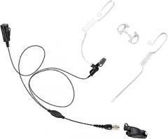 Arrowmax ASK8510C-HR6M-PTT-M9 2-Wire PTT Earphone Compatible with Motorola APX6000 APX7000 APX8000 XPR6350 XPR6550 XPR7550 XPR7350e XPR7550e XPR7580e APX 6000 7000 8000 XPR 6550 7550 7550e