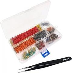 140-840PCS Breadboard Jumper U-Shaped Solderless Cable Kit with ESD-10-Static Tweezer DIY Electronic New 2025 for Arrival High Reliable Component, Precision, Stable Performance