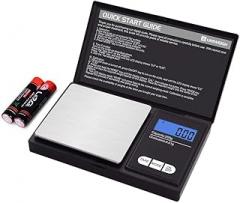 Gram Scale,200 gx0.01 g(7.05 oz x 0.001 oz) Digital Pocket Scale,Electronic Smart Weigh Scale,Portable Small Jewelry Scale Grams and Ounces,Mini Scale with LCD Display,Tare (UA200)