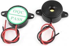 uxcell - a14092500ux0825 DIY Project DC3-24V Continuous Sound Electronic Alarm Buzzer 23mm 2Pcs