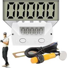 6 Digit Counter - Electronic Digital Display Tally Clicker for Industry Use, Accurate Counting with Easy-Reset Function, Number Counter for Coaching Knitting Lap Tracking, Portable Handheld Device