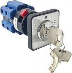 LW26-32F/2 Three Gear Two Section Lockable Key Transfer Cam Switch 32A Dual Power Switching Electronic Starter Reverse