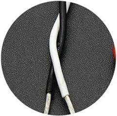 PTFE Wire 2pins Twised Pair 26/25/24/22/20/18/17/15/13AWG DIY FEP Electronic Signal Silver Plated Copper Cable(Black White,2 Meters_26AWG (0.12MM2))