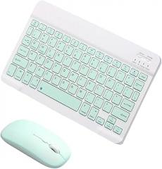 BIIuetuoth-Compatible Keyboard and Mouse for Lpaid Xlaoml Tablet Mini Wirreless Rechargeable Keyboard for Androld L0S Winndows New 2026 High for Reliable Electronic Component