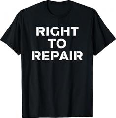 Right To Repair Apparel Co Right To Repair Movement For Electronic Automobile Equipment T-Shirt