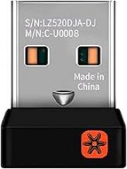 Unifying USB Adapter Wireless Dongle - Connect Up to 6 Mice & Keyboards Compatible with M905, M325, M585, M510, M705 M345/M505/M510/M52