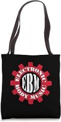 heizfrosch Electronic Body Music EBM Red Gear Tote Bag