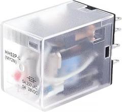 Electronic Parts 1PCS AC 12V 24V 36V 48V 110V 220V 380V electromagnetic Relay with LED Indicator HH52P MY2 Series 12VDC HH52P-L MY2NJ (Size : AC 36V)