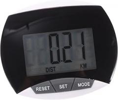 Luxshiny Digital Pedometer with Large Screen Display Portable Multi Functional Electronic Step Counter for Men Women Seniors Tracks Distance Calories and Exercise User Friendly Random Color