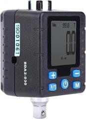 Electric Torque Tester, Electronic Digital Torsion Spanner Adapter Tool Steel Wrench Socket Torsion Measuring Meter 1/4