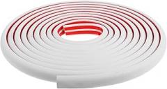 PVC Floor Cord Cover Cable Management Raceway 2cm Wide 5m Self-Adhesive Wire Protector for Home Office Desk and Wall Wire Hiding White