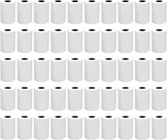 50 Rolls 2.24x1.97in Thermal Paper Clear Printing Thermal Paper Receipt Roll POS Cash Register Receipt Roll for POS Printing, Electronic Scale Printing,Portable Printers (Without Tube Core)