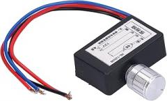 DC Motor Speed Controller, 12V Electronic Speed Switch PWM Monitor Dimmer Governor for Equipment Cooling Fans for Motors for Air-Car Fans for Electronic