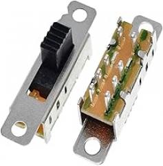SS23E04 Double Toggle Switch 3P2T 8 Pins 5mm Handle Slide Switch 10Pcs for Electronic Projects