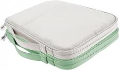 2pcs Tablet Sleeve Bag Handle Business Travel Essential Multilayer Pouch for Electronics Storage Water Resistant Suitable for Men and Women