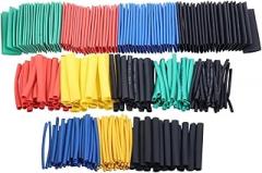 530pcs Heat Shrink Tubing Insulation Shrinkable Tubes Assortment Electronic Polyolefin Wire Cable Sleeve Kit Heat Shrink Tubes