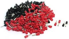 Davitu-16AWG Wire E1508 Pre Insulate Ferrules Terminals Red Black for 500Pcs