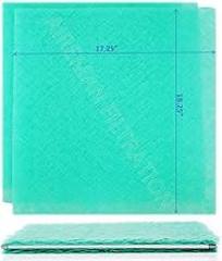 Electronic AC Furnace Air Filter Replacement Pads - 1 Change (20x20x1)