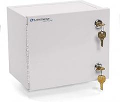 Lakeside Manufacturing LNC-4 Narcotics Steel Cabinet, Double Lock, Beige, 6