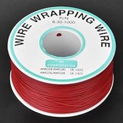 Copper Core 30AWG OK Wire 300m Wrapping Wire for Electronic Repair - Red, Suitable for Multiple Works, Excellent Craftsmanship
