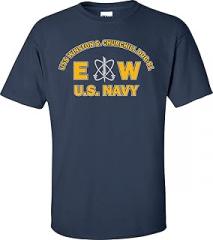 Generic USS Winston S. Churchill DDG-81 Rate EW Electronics Warfare Technician T-Shirt