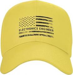 KOSPOGO Electronics Engineer USA Flag Baseball Cap for Men Women Hat Adjustable Truck Driver Baseball Caps Dad Hats