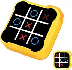AI Smart Tic Tac Toe Game Electronic Tic Tac Toe Game 3-in-1 Memory & Brain Games | Birthday Gift for Kids and Adults Portable Learing Toy Gift