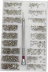 SAFIGLE 1 Set Miniature Screw Kit of Tiny Screws Assortment for Glasses Laptops Watches and Electronics Durable Storage Case for Easy Organization and Quick Access