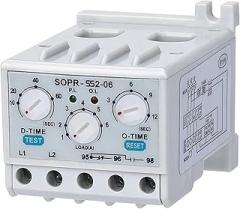 SOPR-SS2-440 Electronic Overload Relay Motor Protector Thermal Overload Relay(Un:180-460VAC) 1Pcs(1-6A)