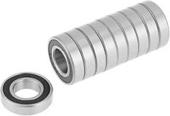 10Pcs 6901-2RS Rubber Sealed Deep Groove Ball Bearing,12x24x6mm,Double Rubber Sealed Bearings,for Machine Tool, Electronic Equipment, Pump Industry,