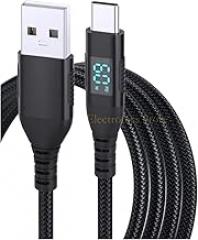 B03C 1m Length USpB C Charging Cable LED Display Long USpB C Cable Knit for Smairtphones New 2026 High for Reliable Electronic Component, Precision, Stable Performance