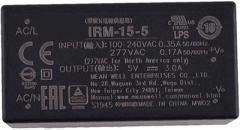 IRM-15-5 AC-DC Converter 15W 5V 3A Power Supply Module for Industrial Automation Equipment and Handheld Electronic Devices