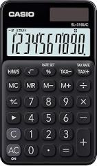 CASIO SL-310UC-BK Calculator, 0.8 x 7 x 11.8 cm, Black