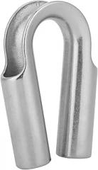 Stainless Steel Tube Thimble, Wire Rope, Heavy Duty Cable Compatibility with Winch Boating Part Accessories (12mm 1PCS)