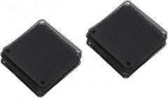 DOITOOL 20pcs Filter for Computer Cases Breathable Fan Filter Mesh Easy Installation Compatible Various Fans Reusable for Electronics