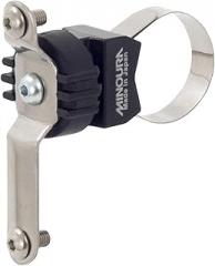 Minoura BH-100EBW Wide Band Silver 22-34mm