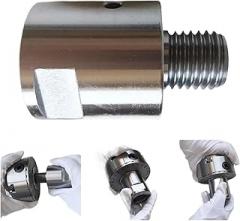 1PC For Wood Lathe Chuck Chuck Adapter Spindle Adapter Stainless Steel Wood Lathe 1''×12tpi To 1''×8tpi Chuck Adapter